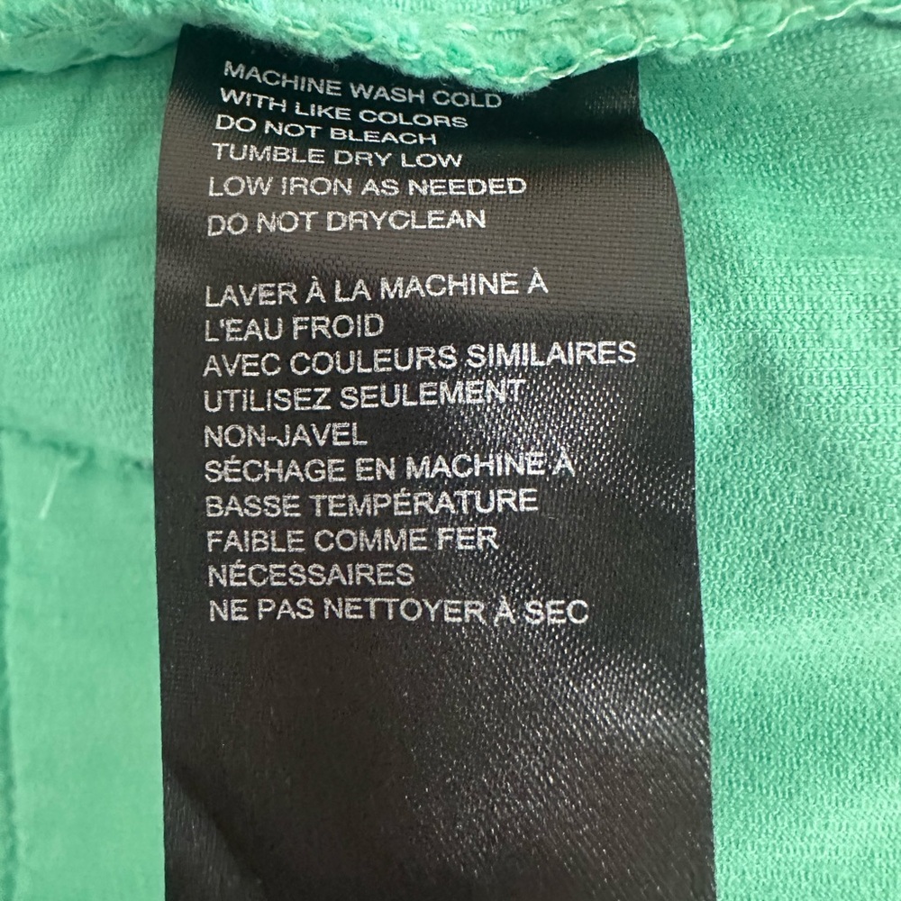 We the Free Angelo Pull-On Cord Jeans in Marine Green Size XS - Picture 5 of 5